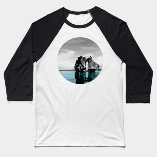 Fighting Cock Islet on Ha Long Bay Vietnam Baseball T-Shirt